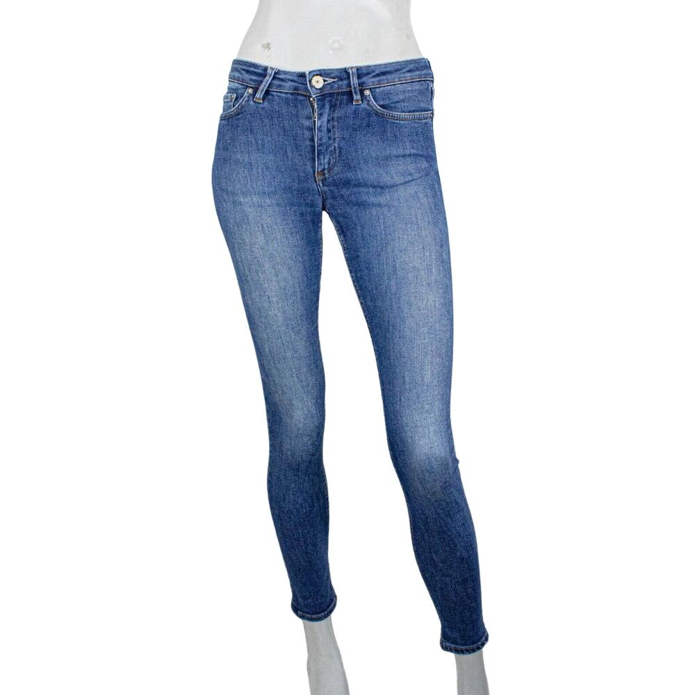 Acne Studios Women's Size 25 Skin 5 Denim Jeans in Used Blue